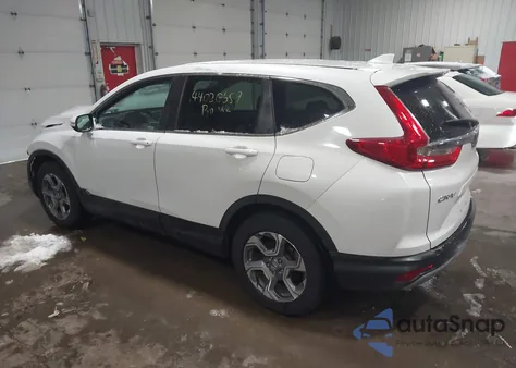 2019 Honda Cr-V Ex-L z USA, uszkodzony, nr VIN 7FARW2H83KE061332